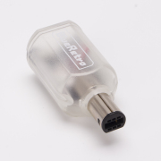 Wireless Blueretro Bluetooth Adapter for Nintendo GameCube NGC Console Compatible with PS5 PS4 Game Controller Clear White 03