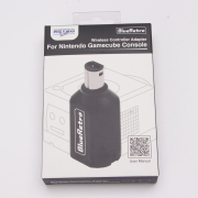 Wireless Blueretro Bluetooth Adapter for Nintendo GameCube NGC Console Compatible with PS5 PS4 Game Controller Clear White 05