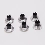 6Pcs Metal Thumbsticks Analog Joystick Replacement for PS5 Edge Controller Silver 05