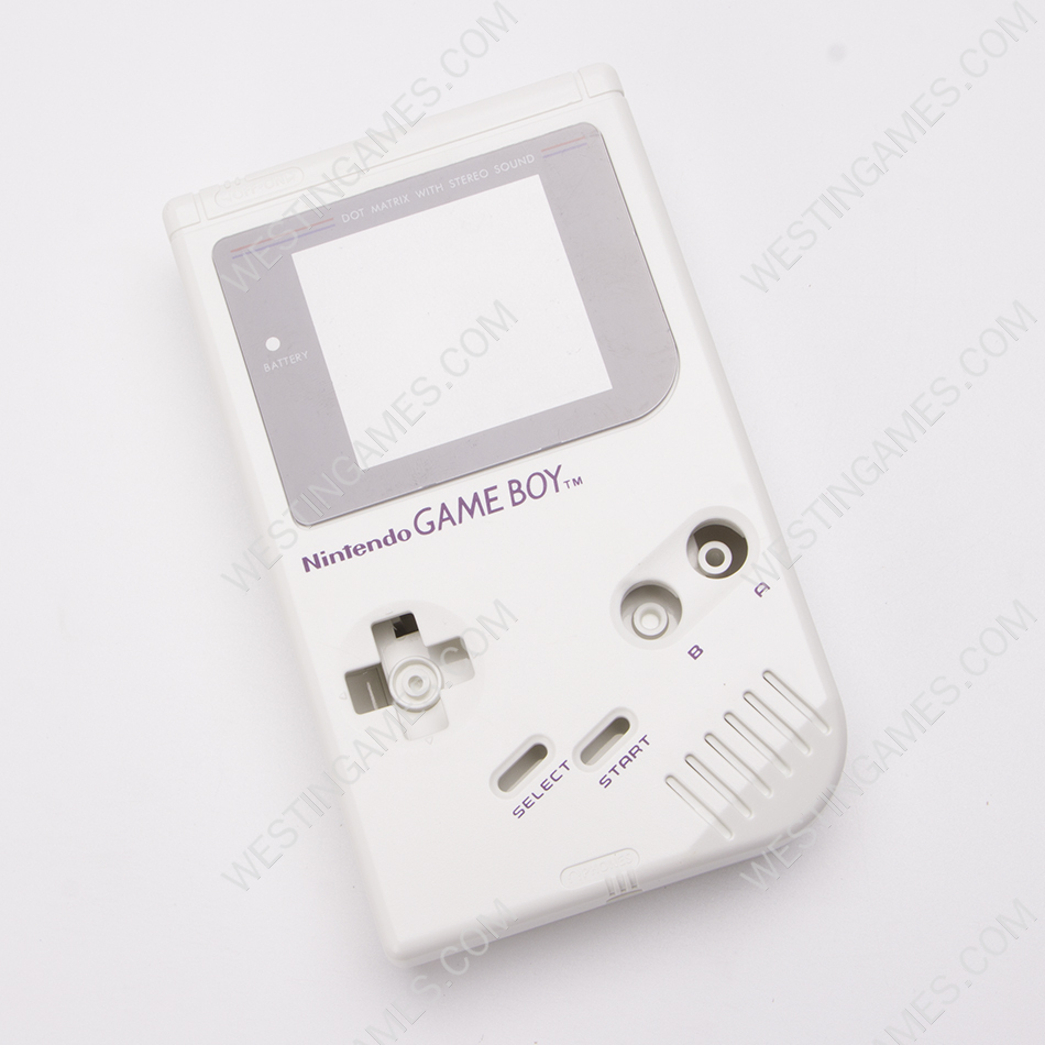Complete Housing Shell Cover Case Replacement for Gameboy GB Class - White