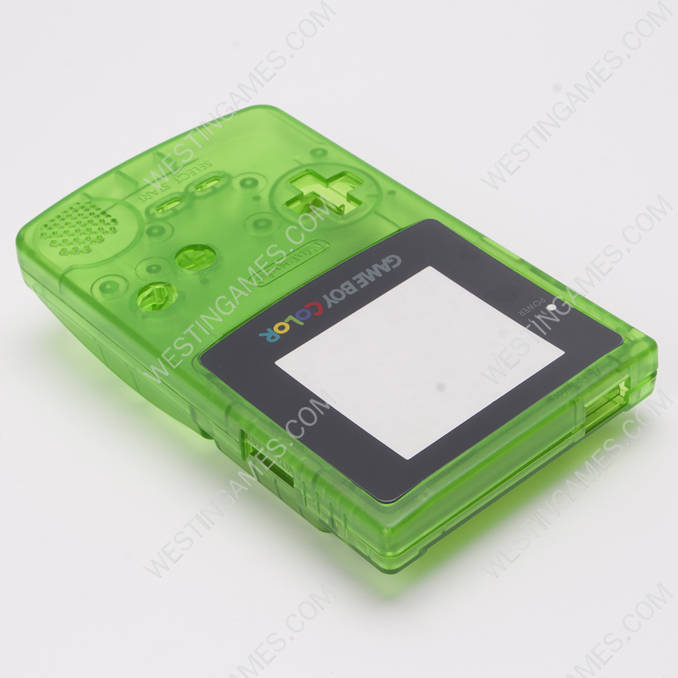 Clear Complete Housing Shell Cover Case Replacement for Gameboy GBC GB Color - Clear Green - Image 5