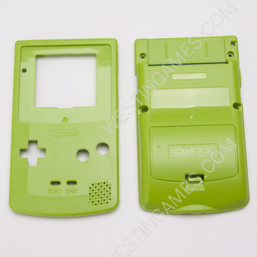 Complete Housing Shell Cover Case Replacement for Gameboy GBC GB Color - Apple Green - Image 2