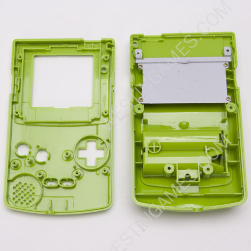 Complete Housing Shell Cover Case Replacement for Gameboy GBC GB Color - Apple Green - Image 3