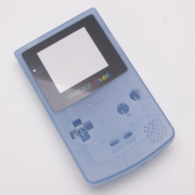Clear Complete Housing Shell Cover Case Replacement for Gameboy GBC GB Color - Clear Light Blue