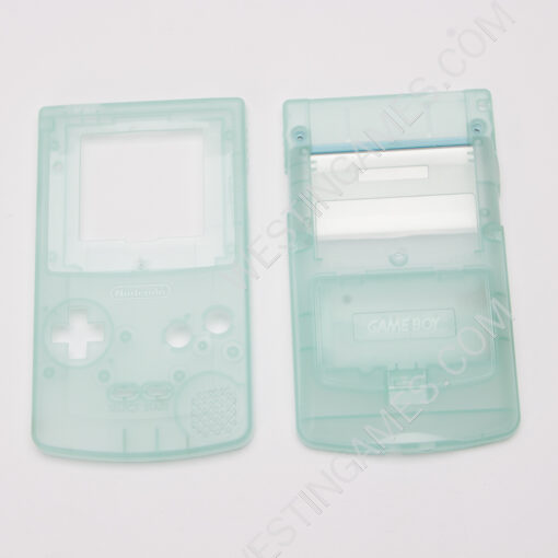 Clear Complete Housing Shell Cover Case Replacement for Gameboy GBC GB Color - Clear Light Green - Image 2
