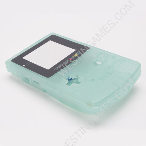 Clear Complete Housing Shell Cover Case Replacement for Gameboy GBC GB Color - Clear Light Green - Image 4