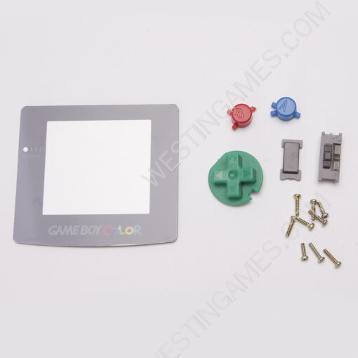 Clear Complete Housing Shell Cover Case Replacement for Gameboy GBC GB Color - Clear Light Green - Image 6