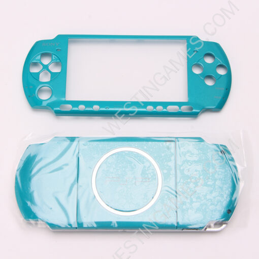 Complete Housing Shell Case Replacement for PSP 3000 Porcelain blue - Image 4