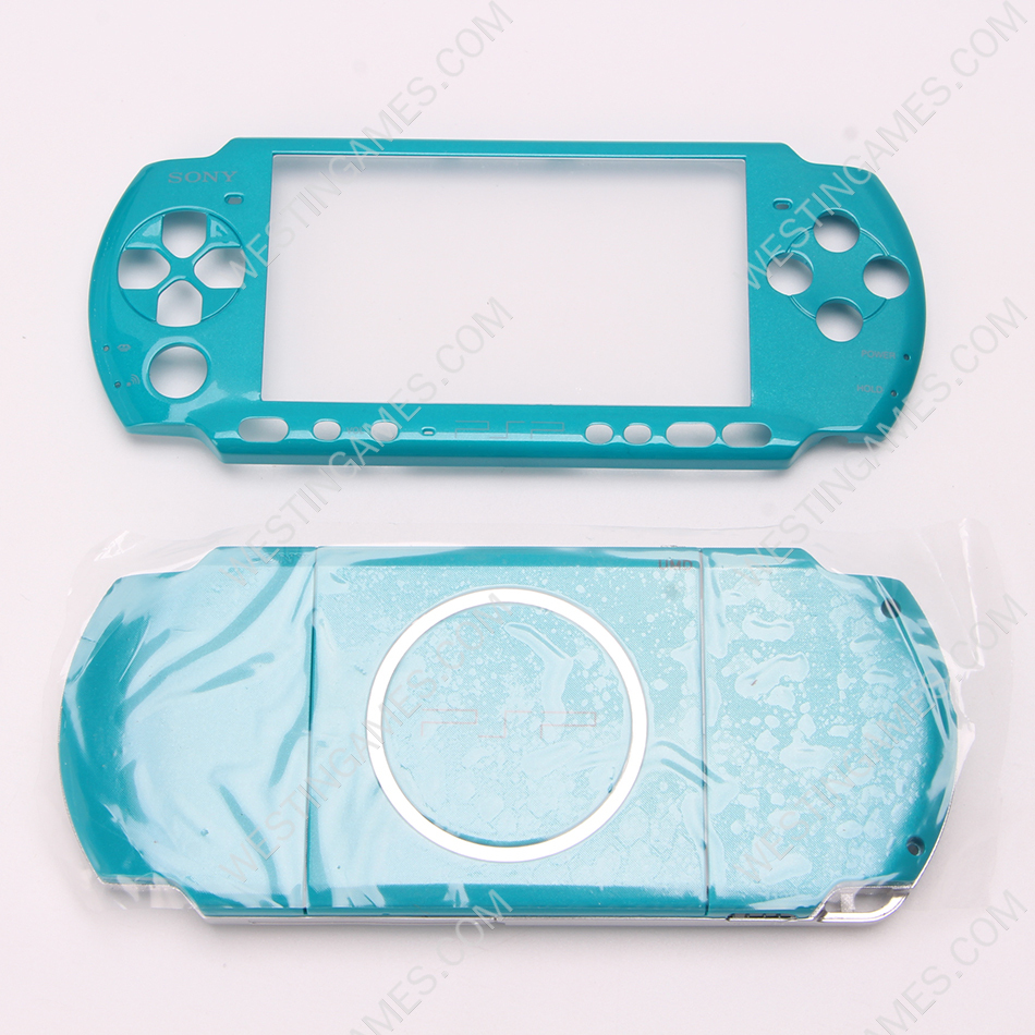 Complete Housing Shell Case Replacement for PSP 3000 Porcelain blue - Image 4