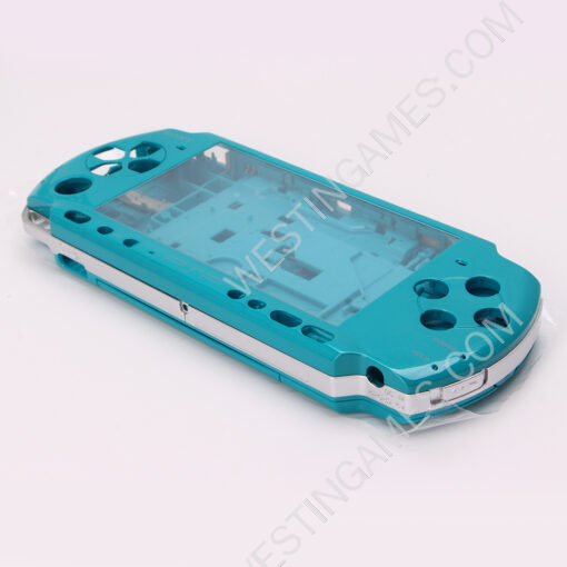 Complete Housing Shell Case Replacement for PSP 3000 Porcelain blue - Image 6
