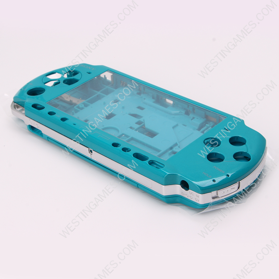 Complete Housing Shell Case Replacement for PSP 3000 Porcelain blue - Image 6