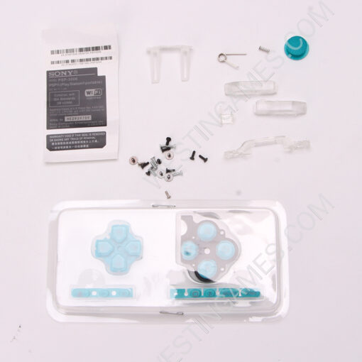 Complete Housing Shell Case Replacement for PSP 3000 Porcelain blue - Image 5