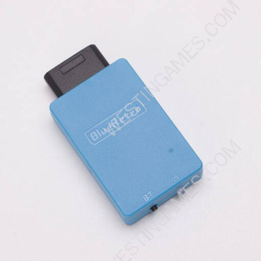 Blueretro Wireless Controller Adapter for Saturn Console to PS4 PS5 Switch Pro Switch Joycon Xbox One S Controller Blue