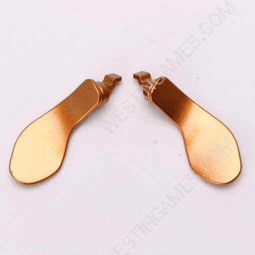 Replace Metal Paddles Accessories For PS5 Edge Elite Handle Metal Back Key - Bright Gold - Image 5