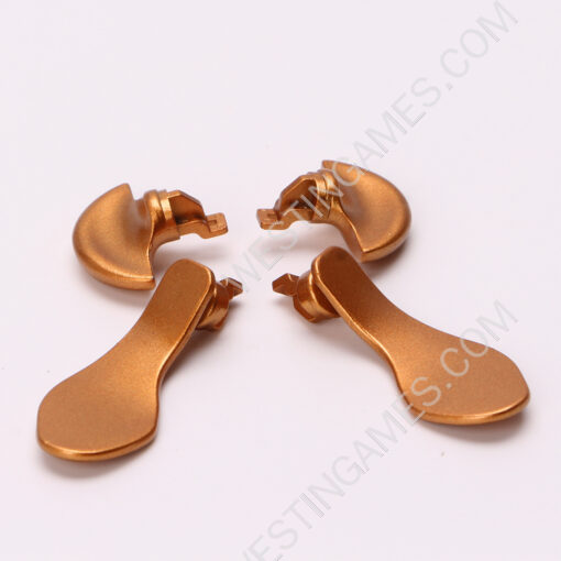 Replace Metal Paddles Accessories For PS5 Edge Elite Handle Metal Back Key - Bright Gold - Image 6