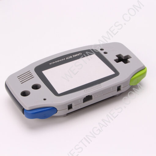 Complete Housing Shell Cover Case Replacement for GBA - Grey - Image 2