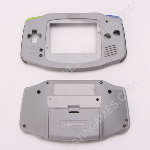 Complete Housing Shell Cover Case Replacement for GBA - Grey - Image 5