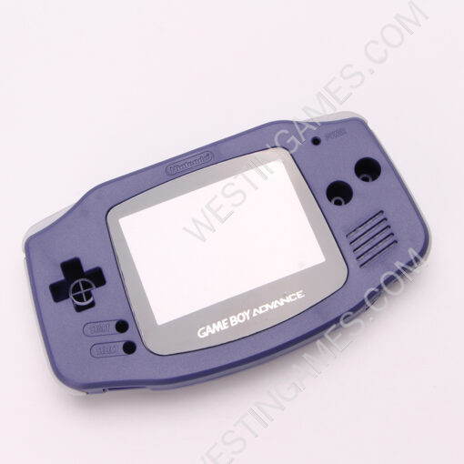 Complete Housing Shell Cover Case Replacement for GBA - Purple