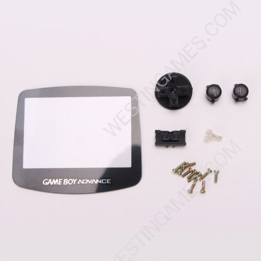 Housing Shell Cover Case with Buttons and Outer Screen Frame for GameBoy Advance GBA console - Image 6