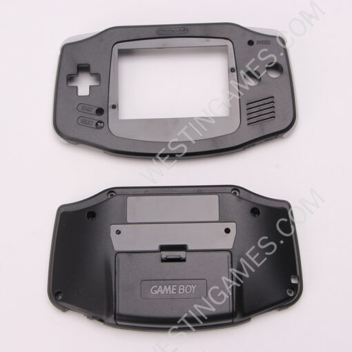 Complete Housing Shell Cover Case Replacement for GBA - Black - Image 4