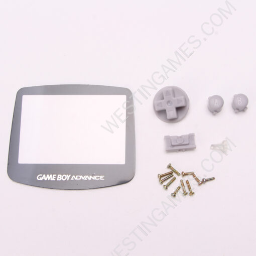 Complete Housing Shell Cover Case Replacement for GBA - Black - Image 5