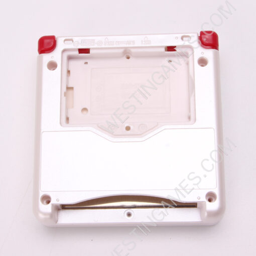 Complete Clear Housing Shell Cover Case Replacement for GBA SP - Rip Curl White - Image 2