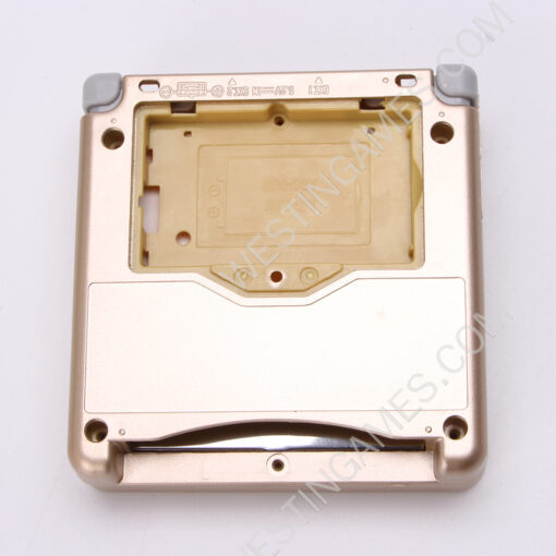 Complete Clear Housing Shell Cover Case Replacement for GBA SP - Gold - Image 2