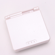 Complete Clear Housing Shell Cover Case Replacement for GBA SP - White