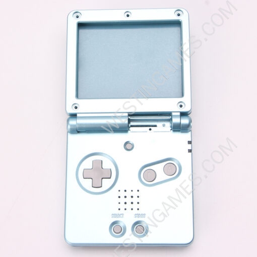 Complete Clear Housing Shell Cover Case Replacement for GBA SP - Deep Blue - Image 4