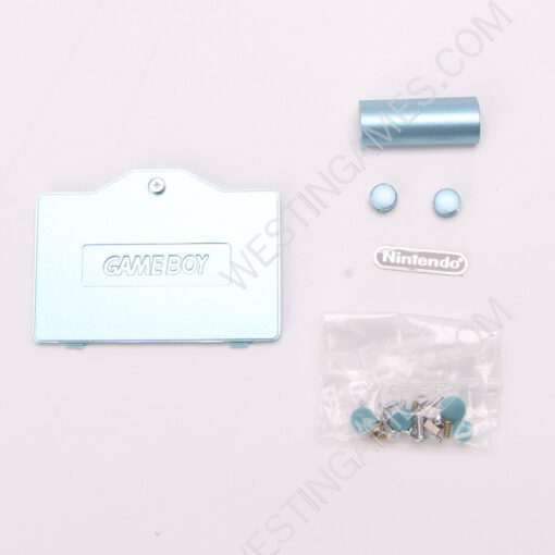Complete Clear Housing Shell Cover Case Replacement for GBA SP - Deep Blue - Image 6