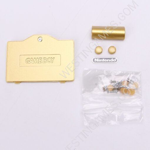 Complete Clear Housing Shell Cover Case Replacement for GBA SP - Golden Eye of Zelda - Image 6