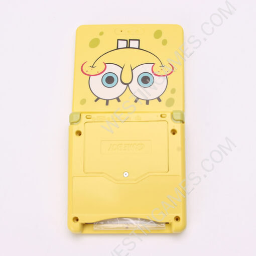 Complete Clear Housing Shell Cover Case Replacement for GBA SP - Spongebob - Image 4