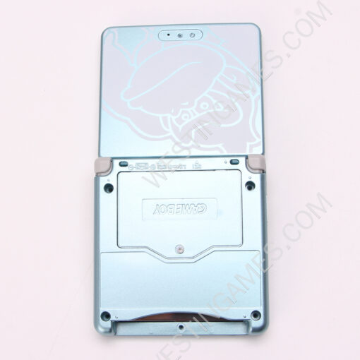 Complete Clear Housing Shell Cover Case Replacement for GBA SP - King Kong Blue - Image 4