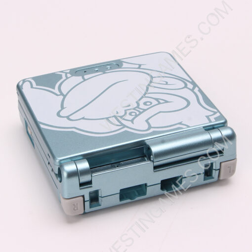 Complete Clear Housing Shell Cover Case Replacement for GBA SP - King Kong Blue - Image 5