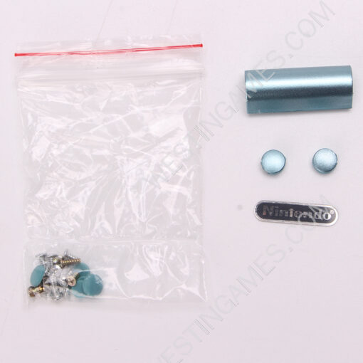 Complete Clear Housing Shell Cover Case Replacement for GBA SP - King Kong Blue - Image 6