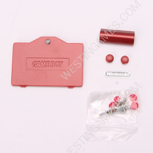 Complete Clear Housing Shell Cover Case Replacement for GBA SP - Gulaton Red - Image 6