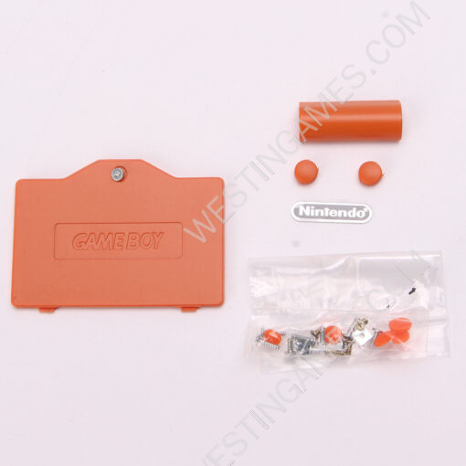 Complete Clear Housing Shell Cover Case Replacement for GBA SP - Orange The Eye of Zelda - Image 6