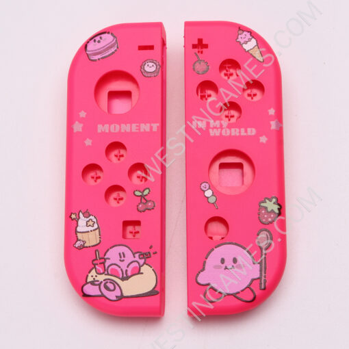 New Design Left and Right Housing Cover Case Set for Switch Joy-con OEM A Kirby - Image 3