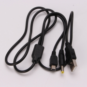 2in1 1.5m 5ft Mini USB Data Sync and Charging Wired Cable Cord for PSP 2000 3000 04