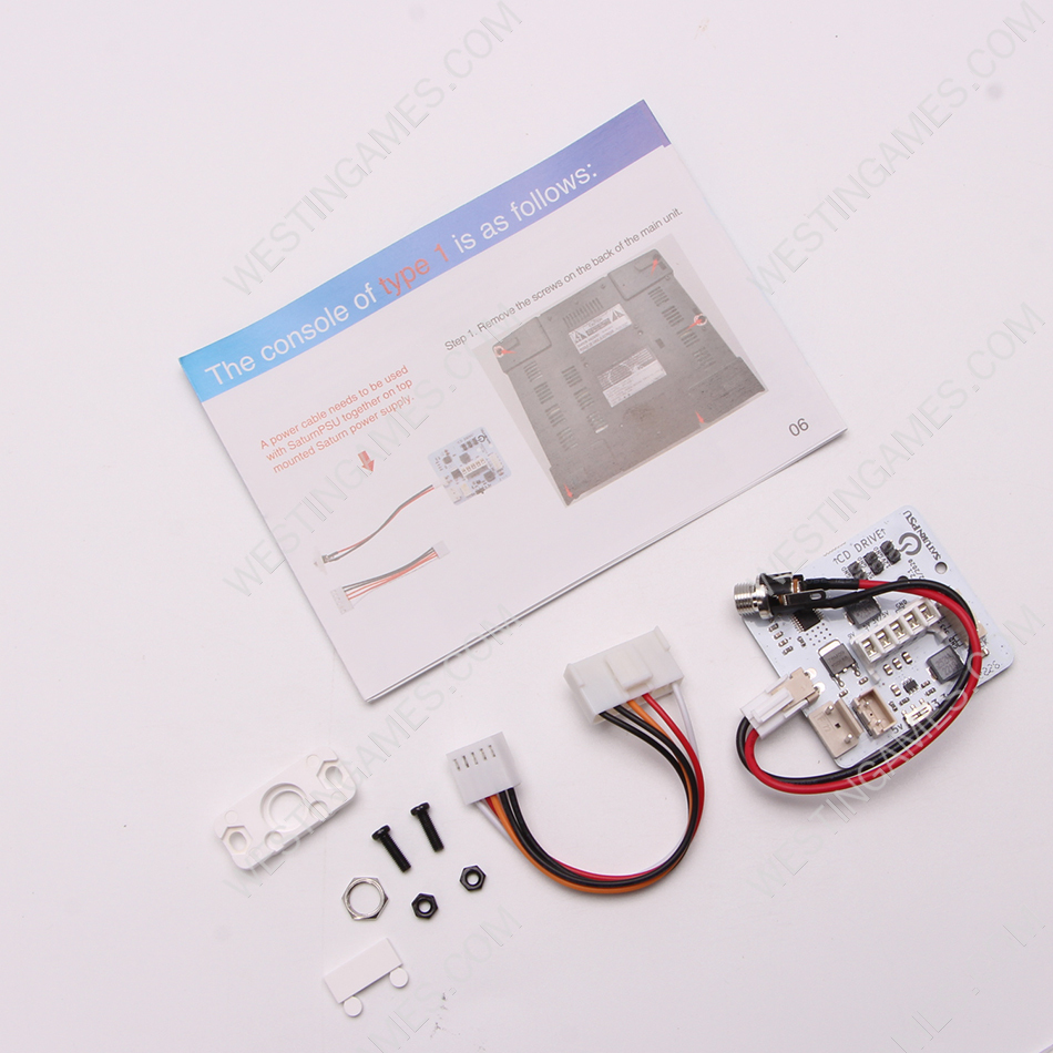 Rev2.1 Saturn PSU 12V Power Supply Board For SEGA Saturn PSU Game Console Replacement Parts