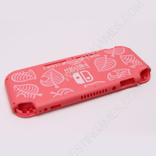 Original Top and Bottom Housing Shell Case Replacement for Nintendo Switch lite - Animal Crossing Pink - Image 6