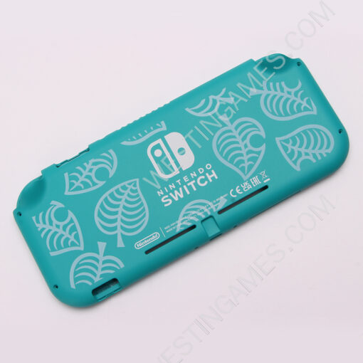 Original Top and Bottom Housing Shell Case Replacement for Nintendo Switch lite - Animal Crossing Green