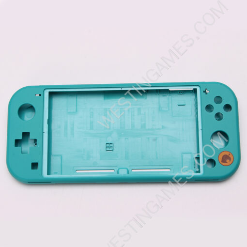 Original Top and Bottom Housing Shell Case Replacement for Nintendo Switch lite - Animal Crossing Green - Image 2