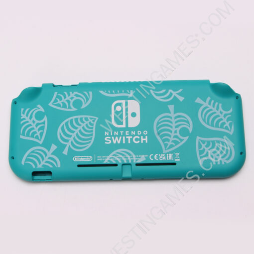 Original Top and Bottom Housing Shell Case Replacement for Nintendo Switch lite - Animal Crossing Green - Image 3