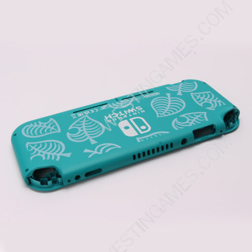 Original Top and Bottom Housing Shell Case Replacement for Nintendo Switch lite - Animal Crossing Green - Image 6