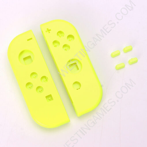 Original Left and Right Housing Cover Case Set for Nintendo switch Joy-con - Neon Yellow