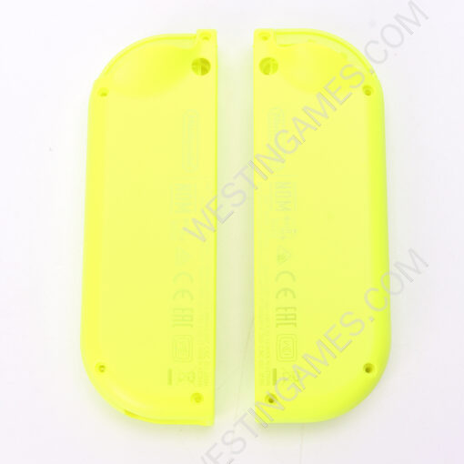 Original Left and Right Housing Cover Case Set for Nintendo switch Joy-con - Neon Yellow - Image 5