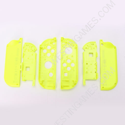 Original Left and Right Housing Cover Case Set for Nintendo switch Joy-con - Neon Yellow - Image 7