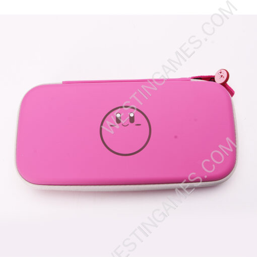 Pink Deluxe Travel Carrying Case for Nintendo Switch and OLED - Kirby - Image 4