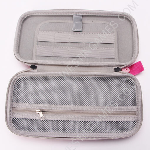 Pink Deluxe Travel Carrying Case for Nintendo Switch and OLED - Kirby - Image 5